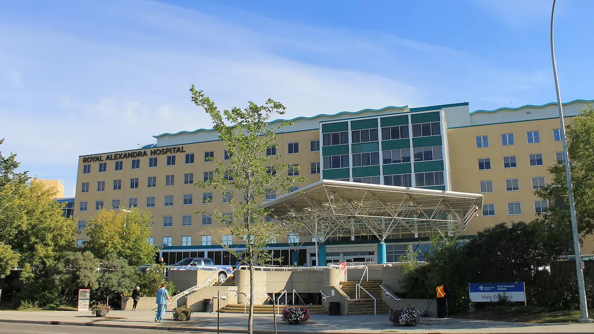 Royal Alexandra Hospital in Edmonton, Alberta
