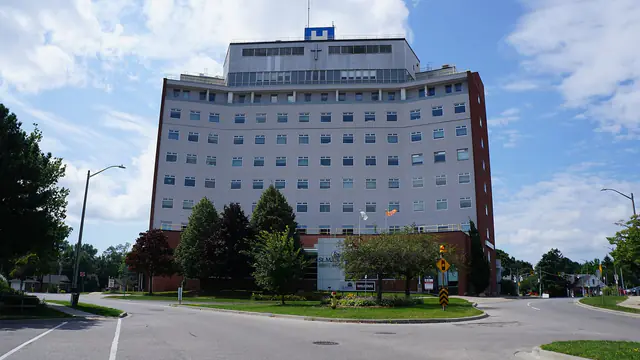 St. Mary's General Hospital, now WRHN @ Queen's Blvd., on Queen's Boulevard in Kitchener, Ontario